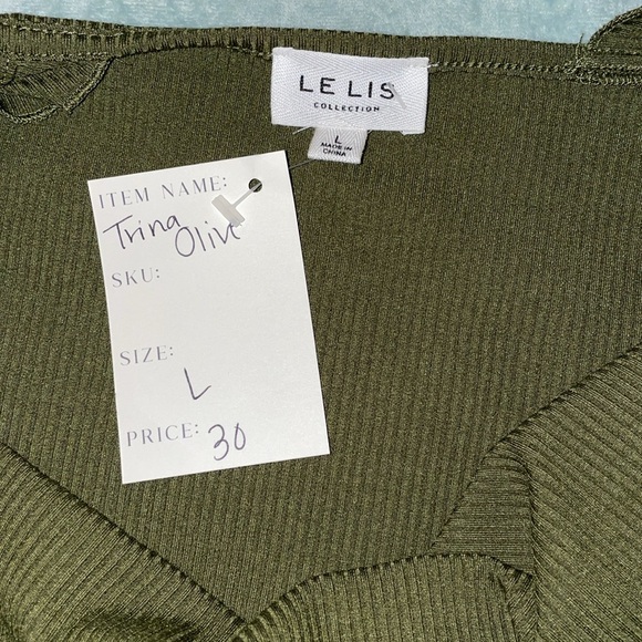 3/$10 Ribbed bodysuit - Picture 7 of 7